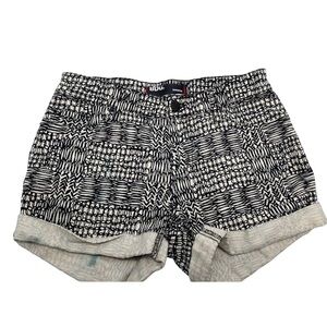 Urban Outfitters BDG Black and White Patterned Women’s Shorts